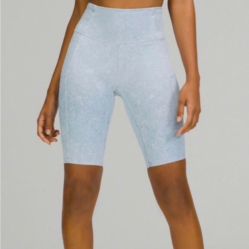 Lululemon Fast and Free biker shorts